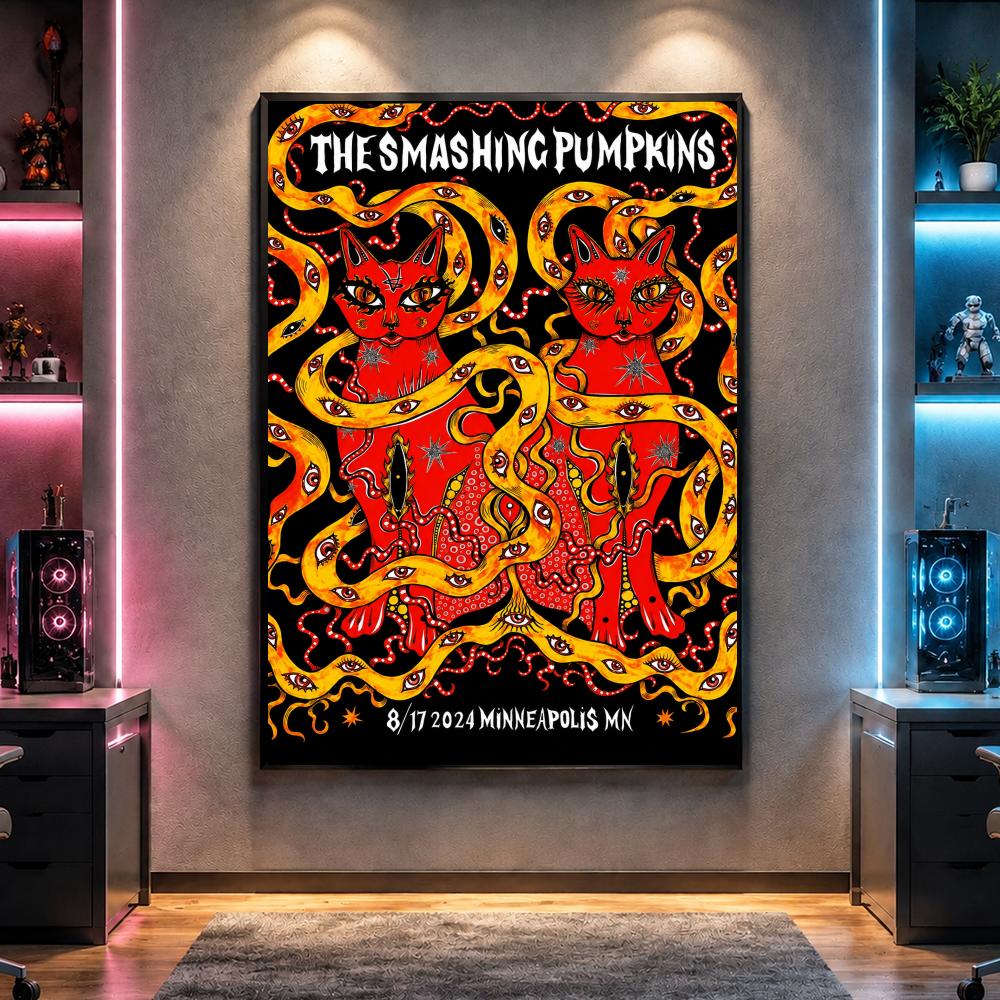 Band T-The Smashing Pumpkins A - огляд і ціна Sports Equipment Poster