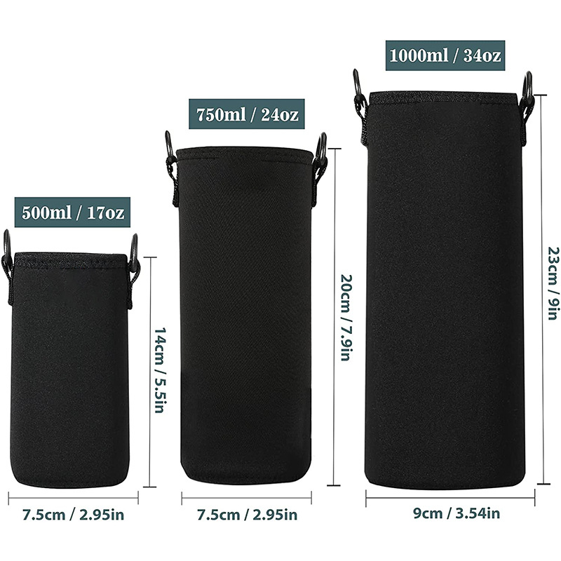 420-1500ML Neoprene Pouch Hold - огляд і ціна Sports Water Bottle Insulated