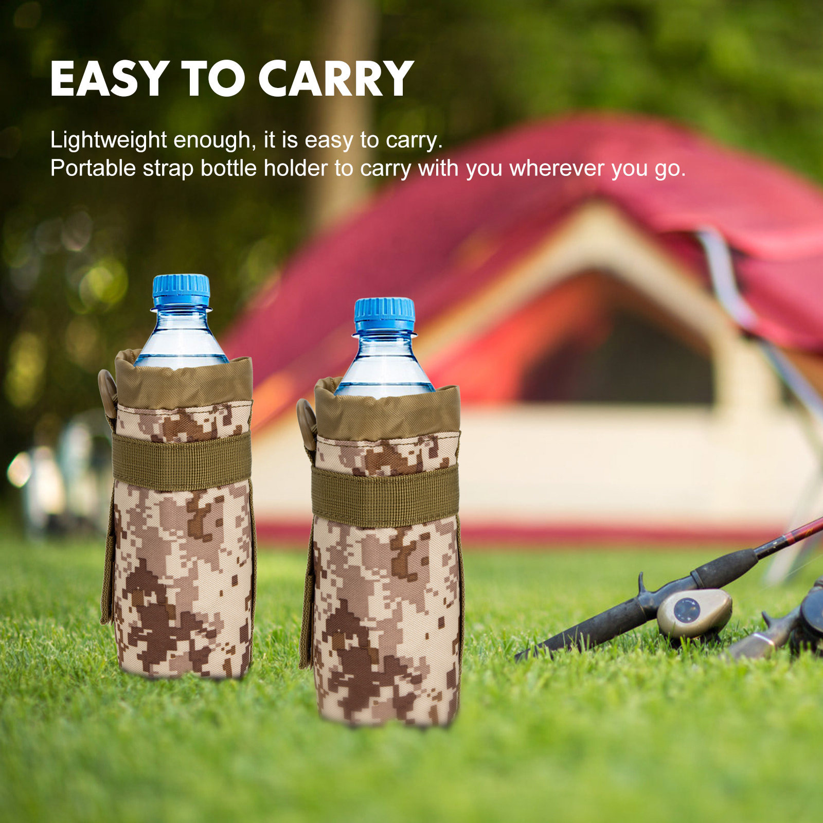 Nylon Water Bottle Bag Waterpr - огляд і ціна Sports Water Bottle Insulated